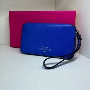 Kate Spade Vibrant Blue Wristlet